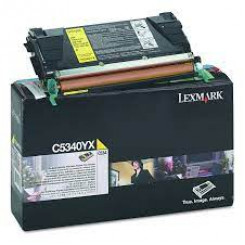 Lexmark C5340YX Yellow Toner Cartridge (7000 Pages) - Original Lexmark Use & Return pack for C534, C534n, C534dn, C534dtn